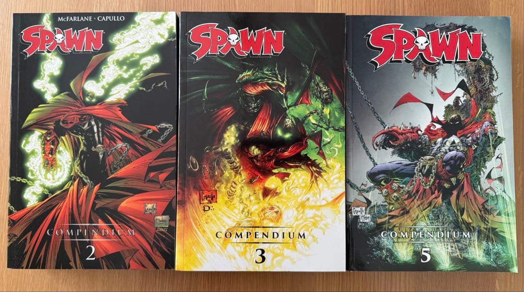 Spawn Compendium 2, 3, 5 セット