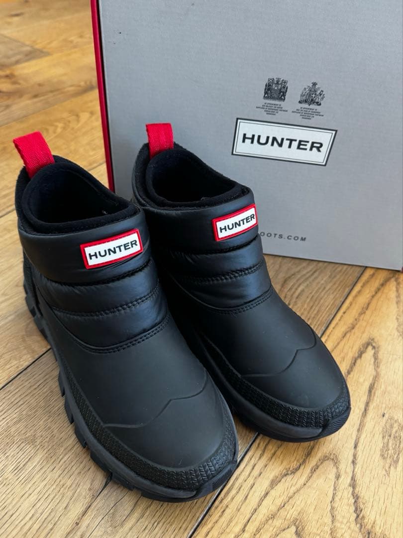 HUNTER 防水ブーツ ブラック UK5 EU38 US7