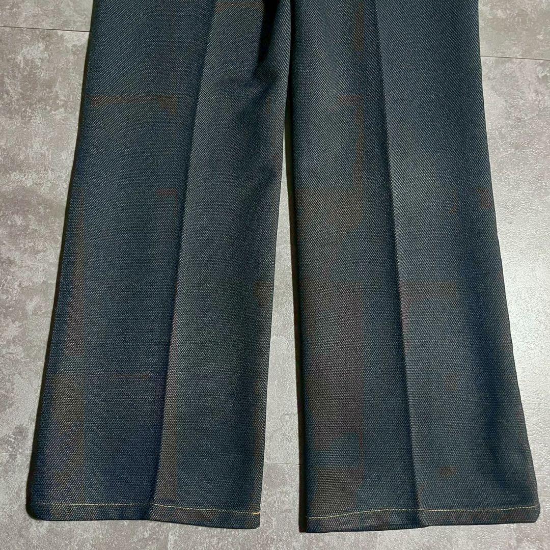 【美品】　Levi’s 517 スタプレ　USA製　オレンジタブ　デニム風　紺