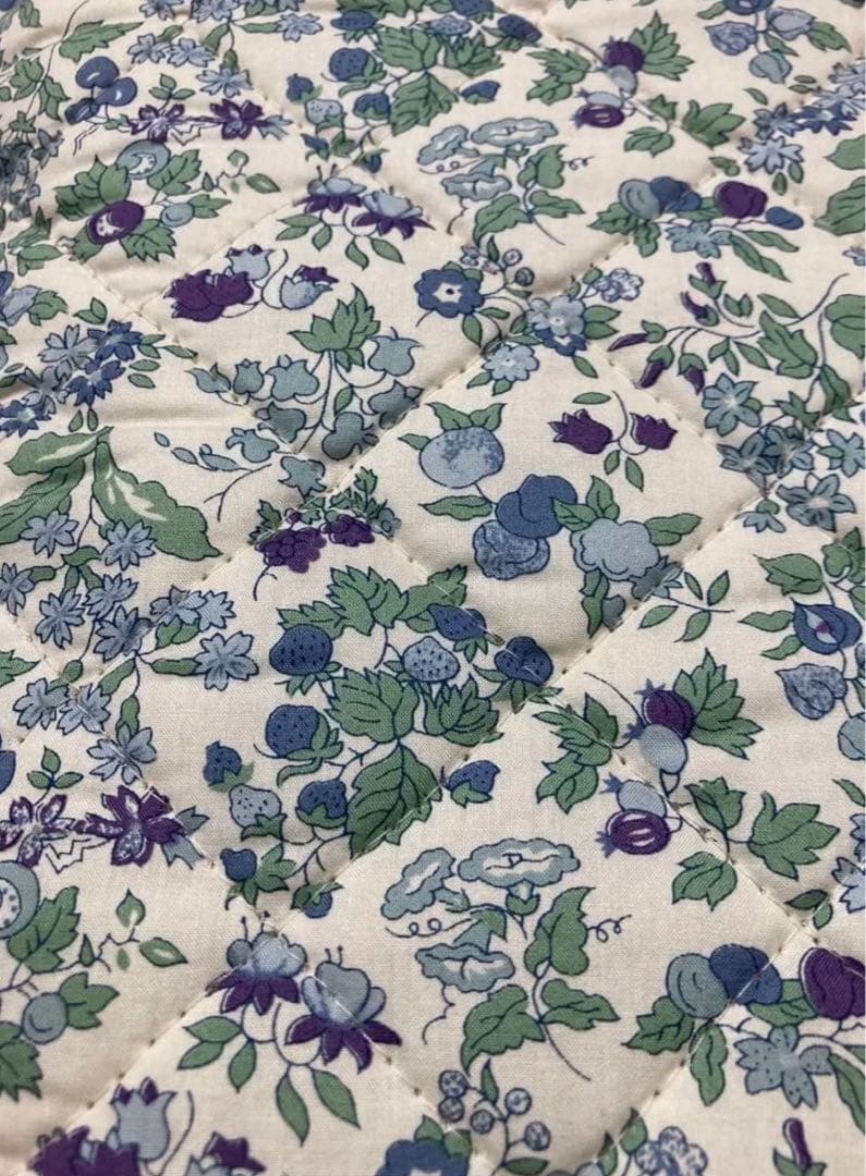 CHECK&STRIPE リバティナンシーアン　キルティング生地　2m 限定