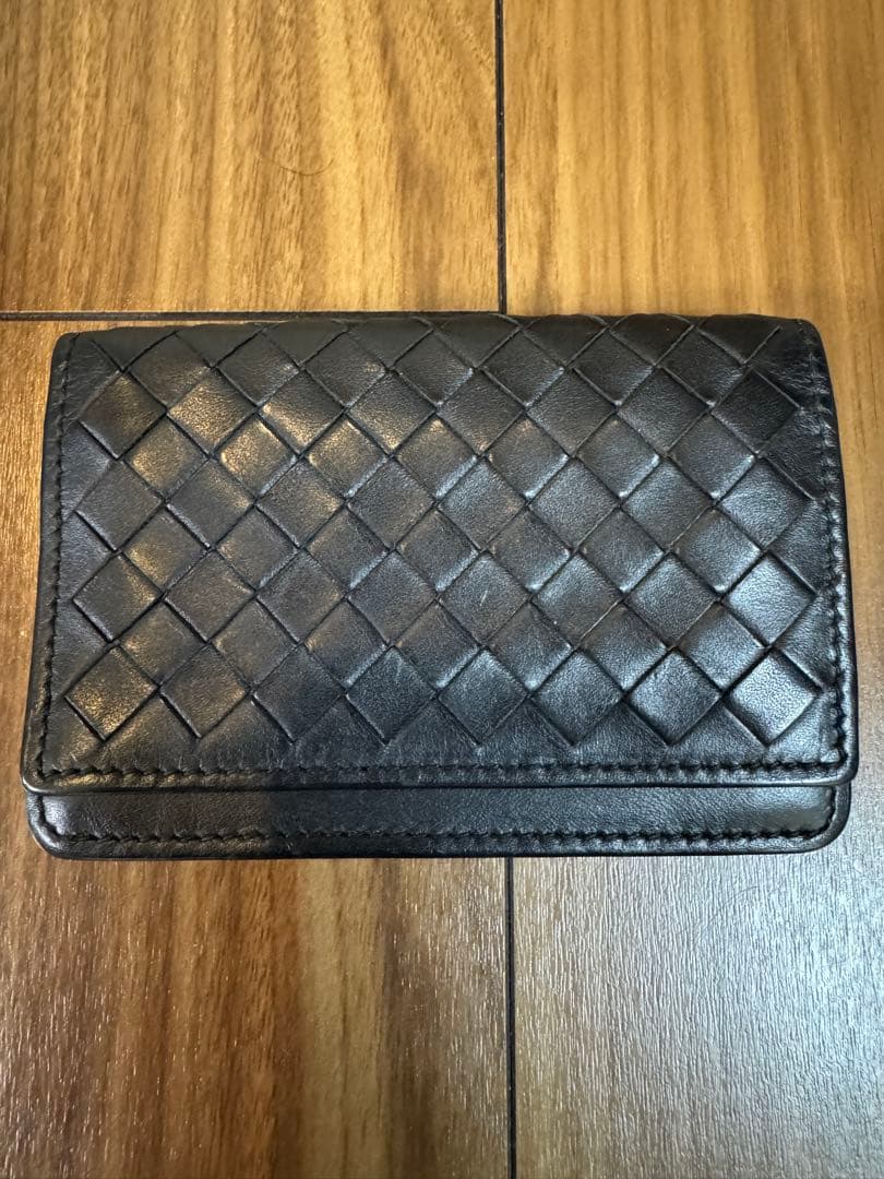 【美品】BOTTEGA VENETA ボッテガべネタ　名刺入れ　カードケース