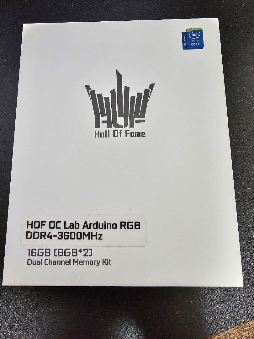 HOF OC Lab Edition DDR4 3600 16GB（8GB×2）
