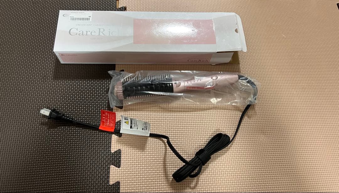 美容/髪/ヘアブラシアイロン/ピンク