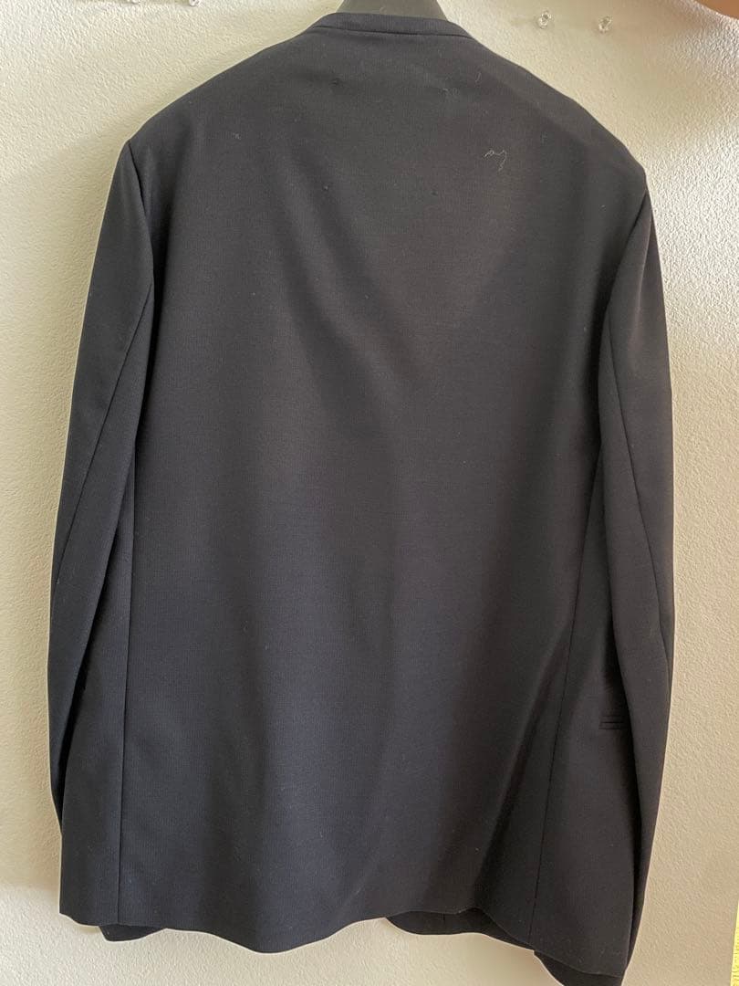 ATON 未使用品タグ付きノーカラージャケット