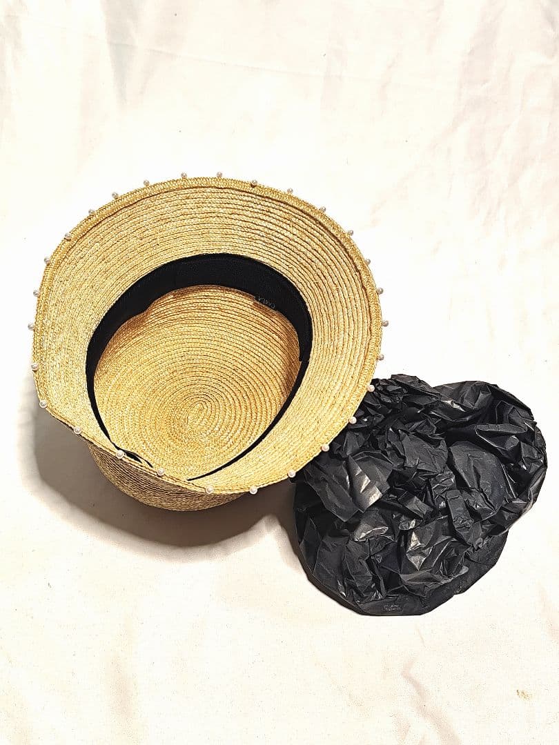 ＣＡ４ＬＡ　PEARL PARK 3 麦わら帽子 新品未使用品