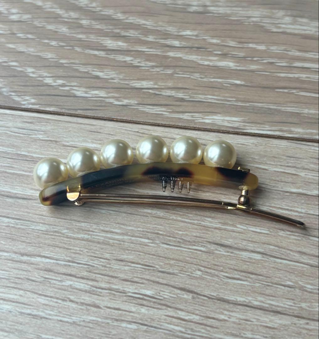 ALEXANDRE PARIS パール　ヘアピン