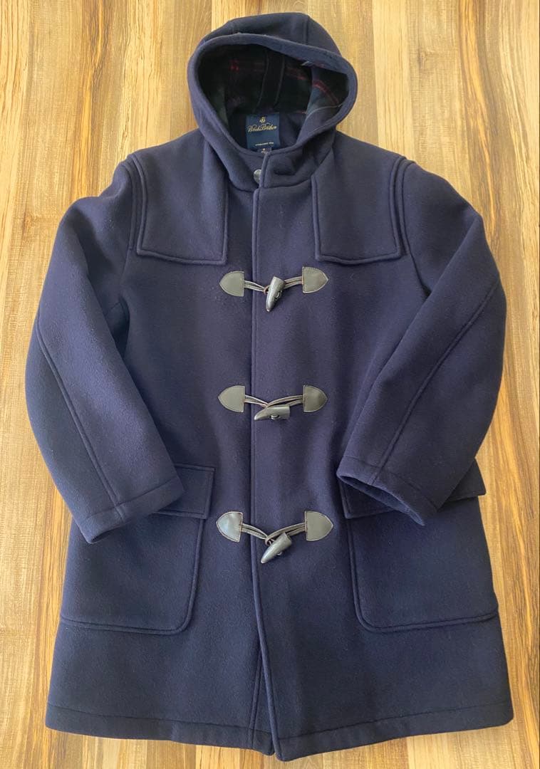 Brooks Brothers ダッフルコート M 裏地 タータン チェック