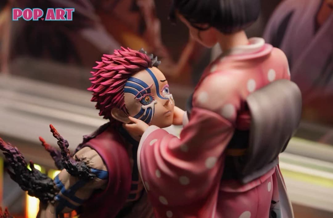 鬼滅の刃　猗窩座 恋雪 ガレージキット　フィギュア　完成品