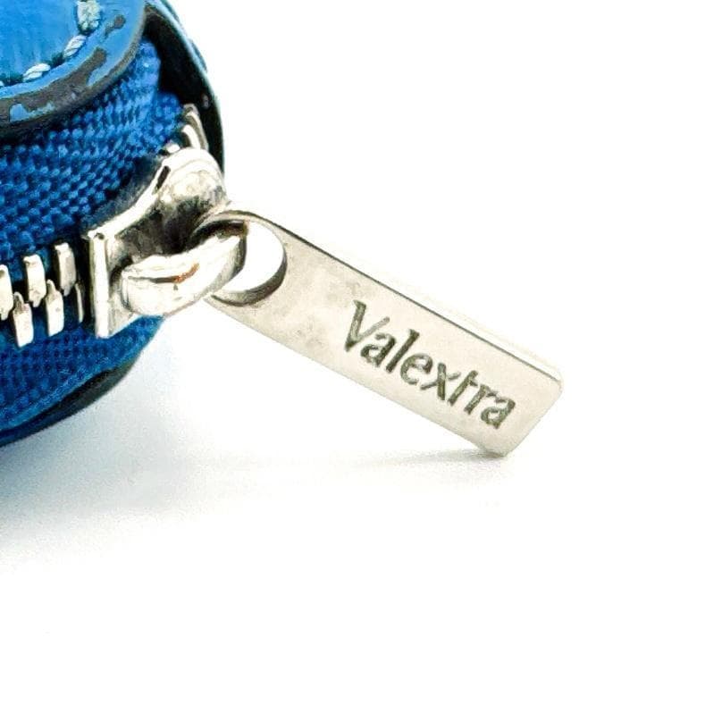 【即購入OK・正規品】Valextra ブルー ジップウォレット レザー 財布★