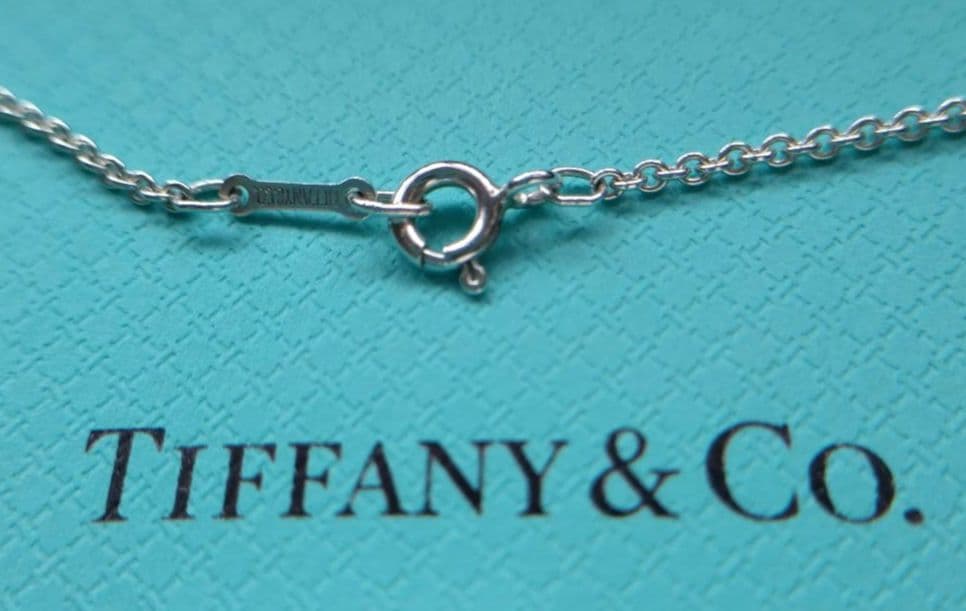 TIFFANY&Co. ビーンズ　希少ラージサイズ　シルバーネックレス