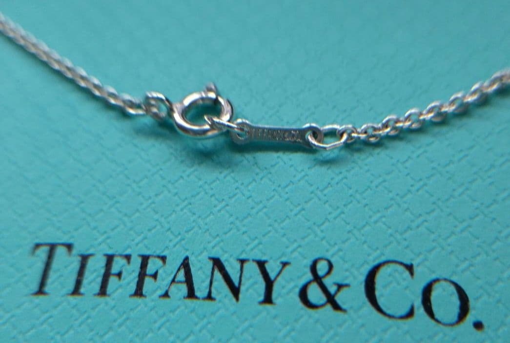 TIFFANY&Co. ビーンズ　希少ラージサイズ　シルバーネックレス