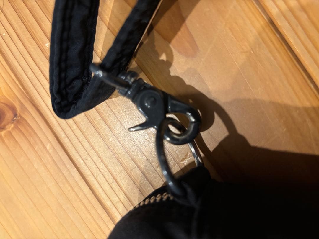 【美品】PORTER ブラックショルダーバッグ