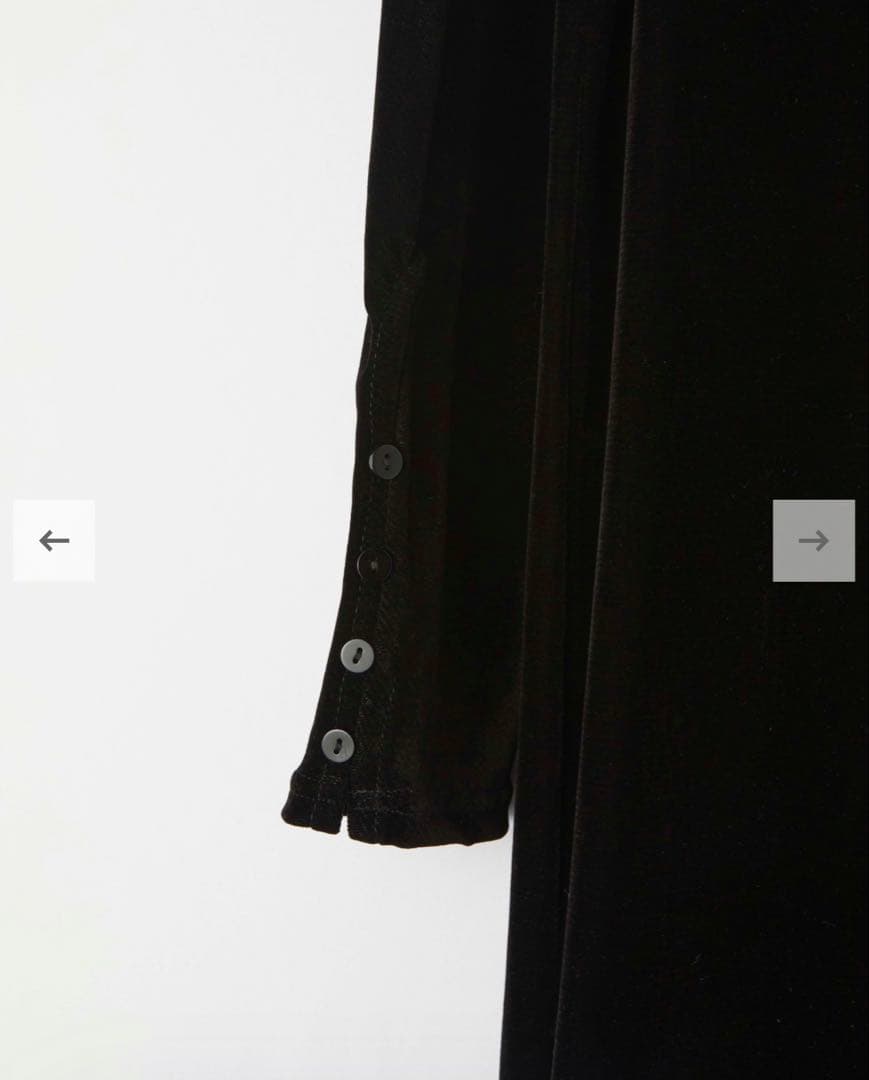 完売商品dium.Velours Back Open One Piece