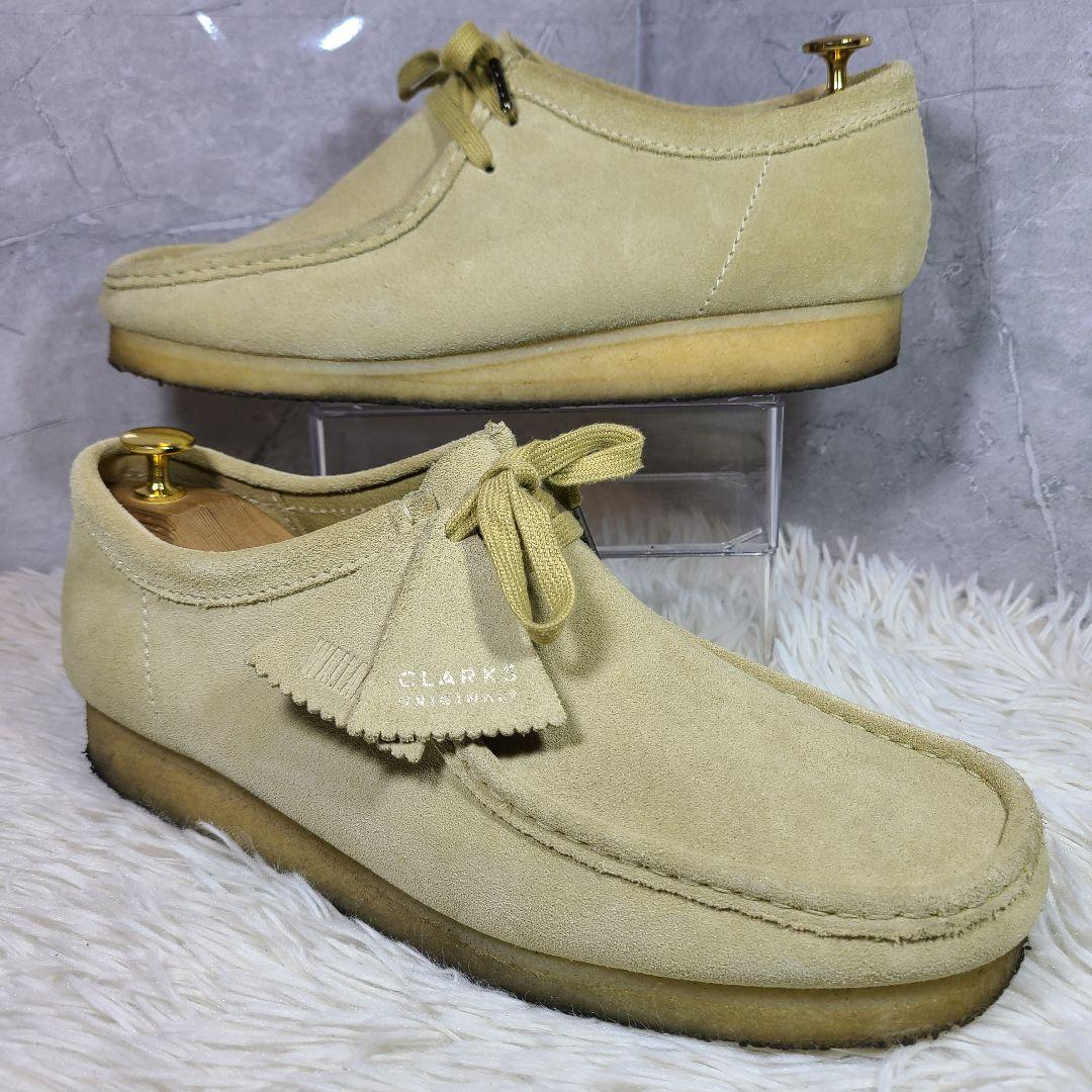 【CLARKS ORIGINAL】クラークス　WALLABEEワラビー　メープル