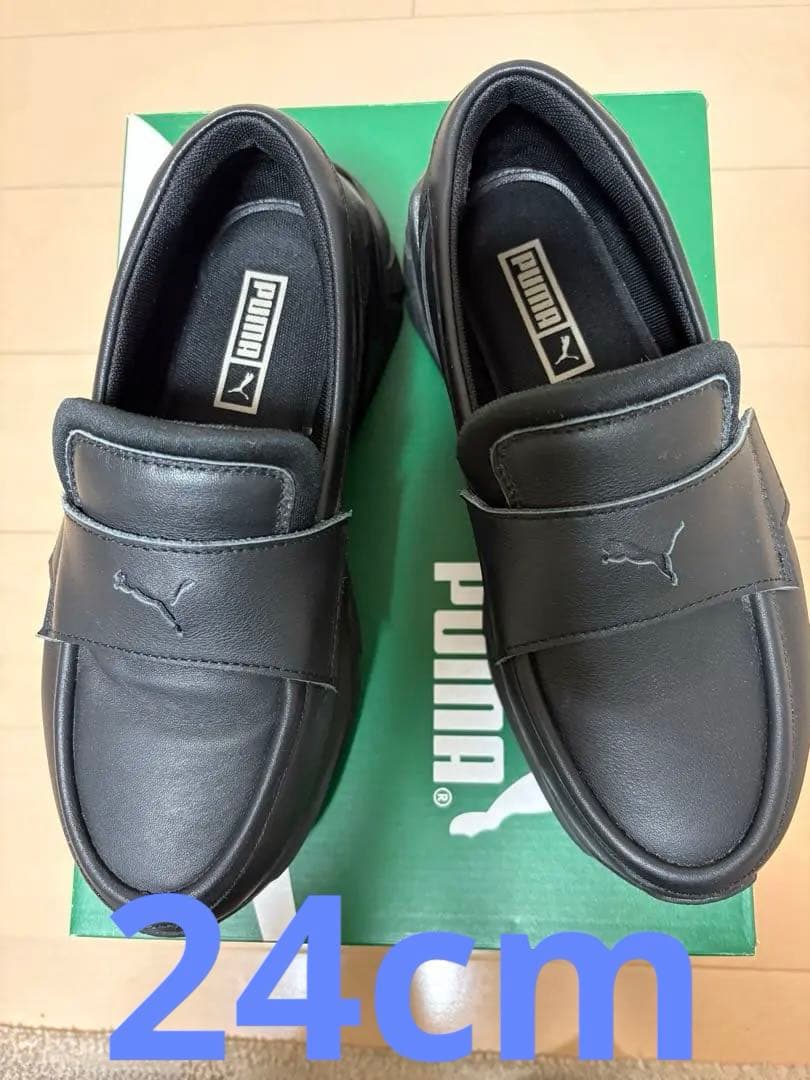 PUMA ブラック ローファー 5 UK