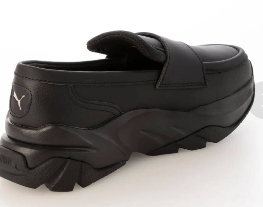 PUMA ブラック ローファー 5 UK