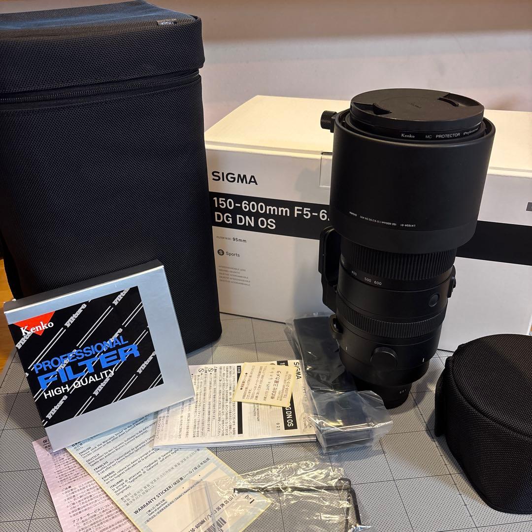 レンズ(ズーム) sigma150-600f5-6.3DG DN OS SportsE-mount