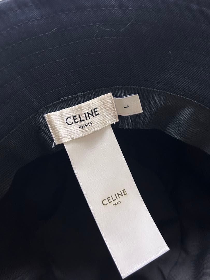 CELINE バケットハット　国内正規品　Lサイズ美品