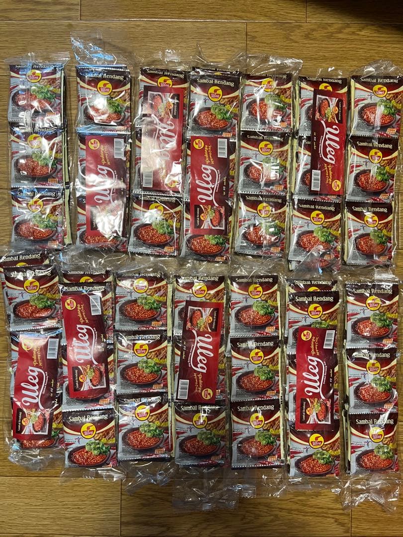 インドネシア チリ ULEG サンバル 125個（合計1,394袋）☆新品☆