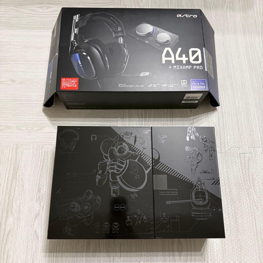 ASTRO A40 + MIXAMP PRO ゲーミングヘッドセット