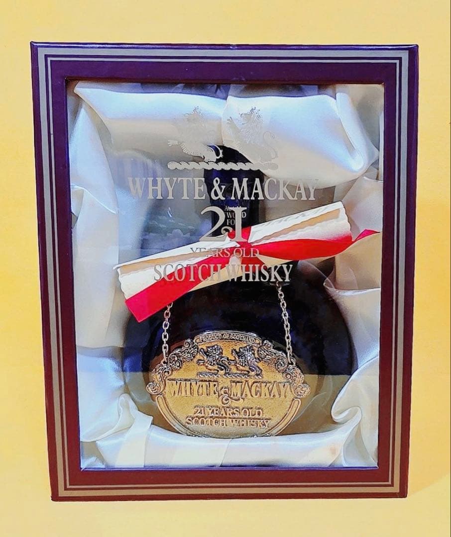 80sホワイトマッカイ21年ウイスキー750ml43%WHYTE&MACKAY