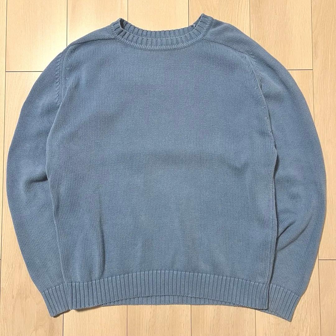 LANDS END 90sドリフターニット　MADE IN USA