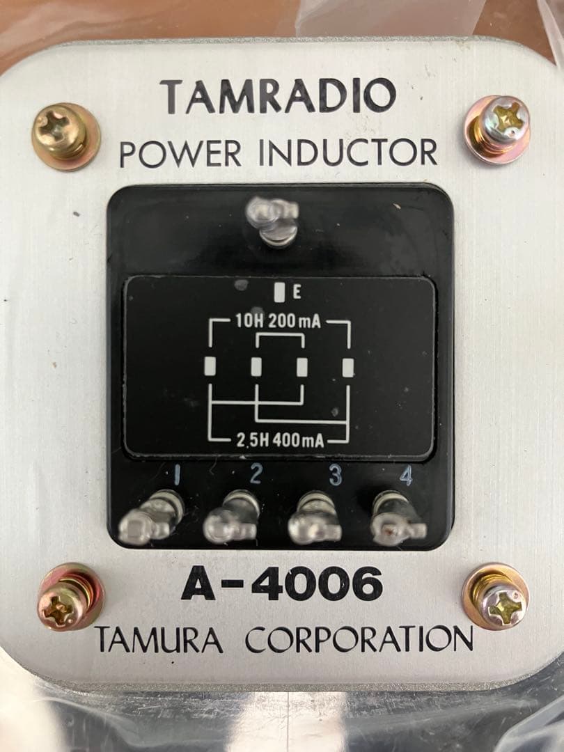 チョークコイル　TAMURA A-4006