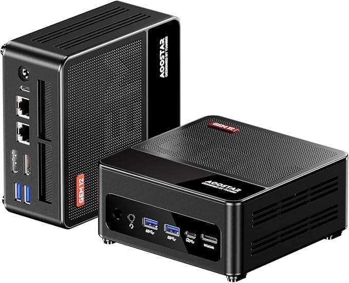 新品未開封AOOSTARミニpc ryzen7 8745HS　64G/512GB