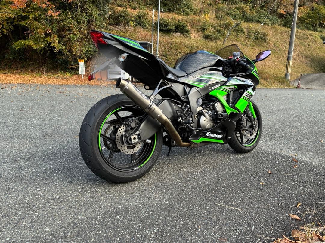 トリックスター　zx-6r 　リンクパイプ　中間パイプ　マフラー