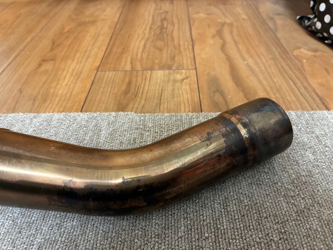 トリックスター　zx-6r 　リンクパイプ　中間パイプ　マフラー