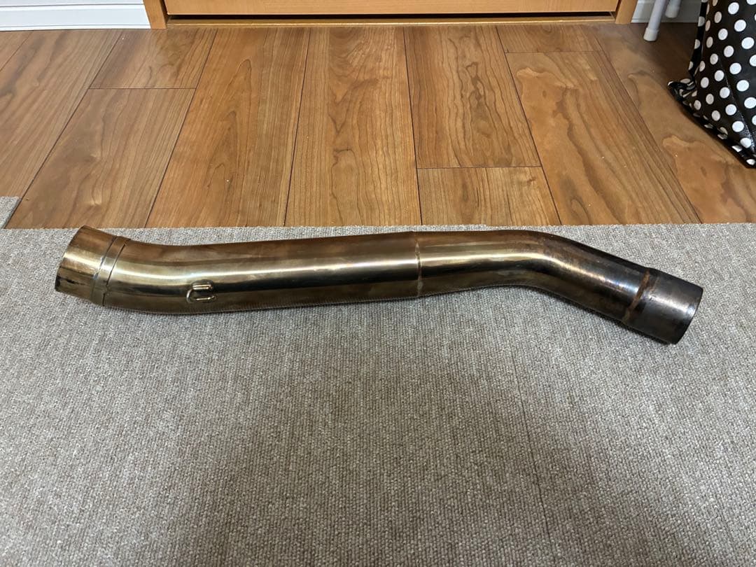 トリックスター　zx-6r 　リンクパイプ　中間パイプ　マフラー