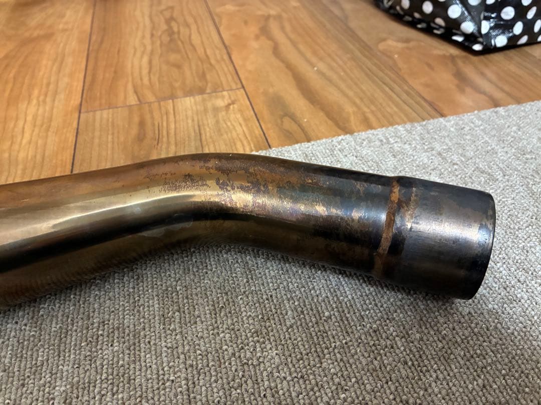 トリックスター　zx-6r 　リンクパイプ　中間パイプ　マフラー