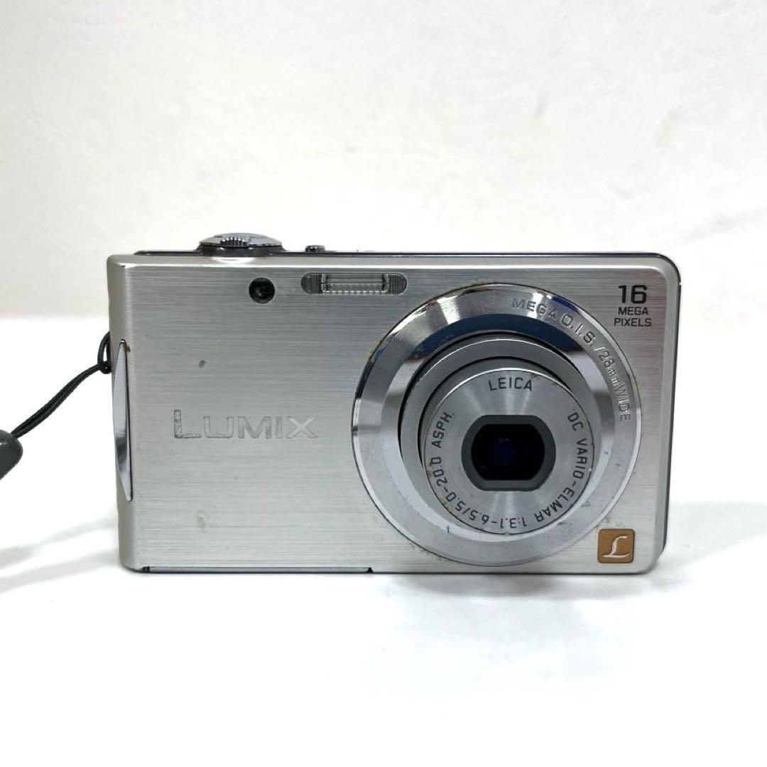 【動作確認済】Panasonic LUMIX DMC-FH5 デジカメ　充電器付