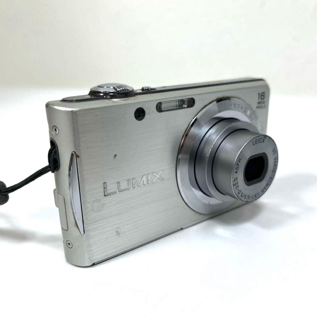 【動作確認済】Panasonic LUMIX DMC-FH5 デジカメ　充電器付