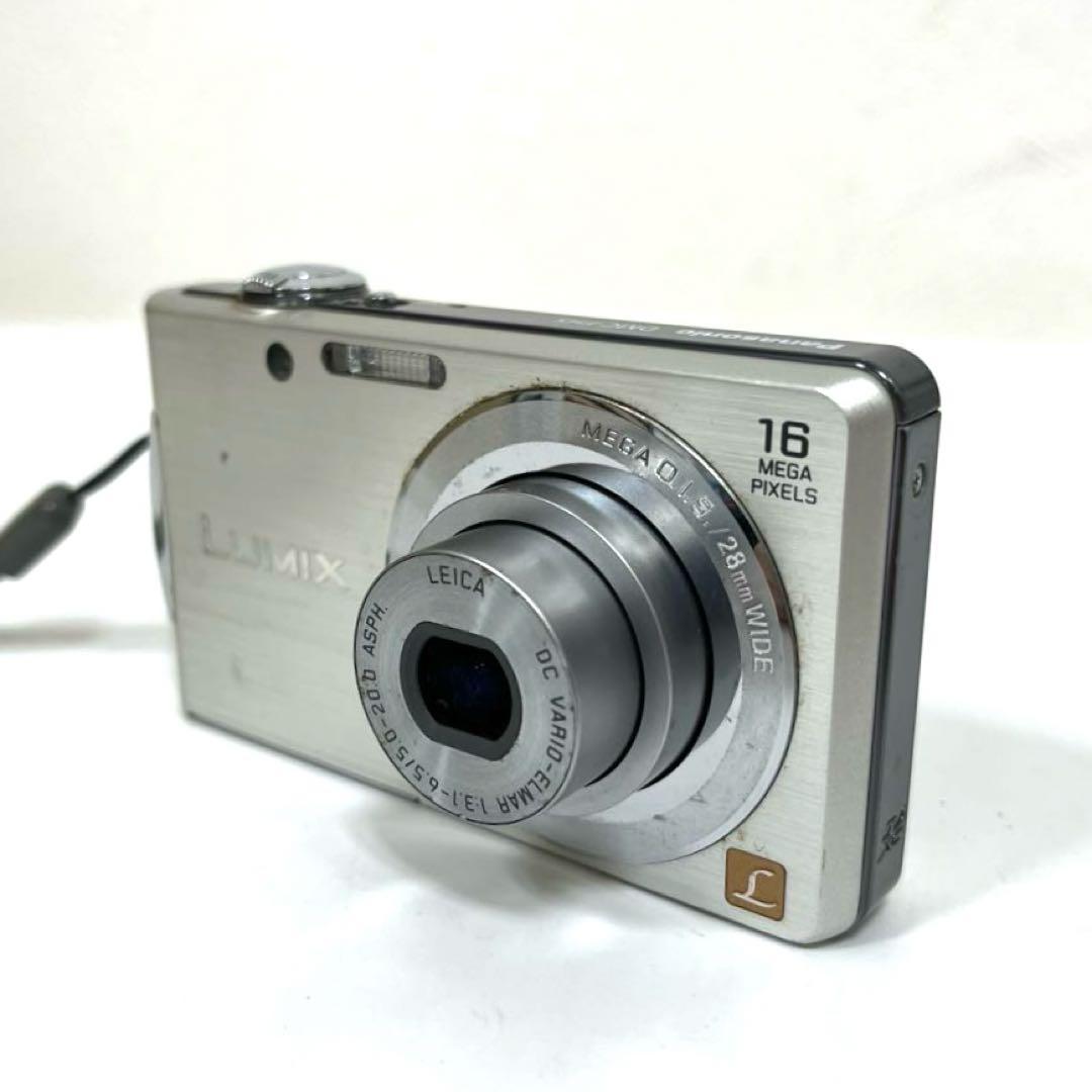 【動作確認済】Panasonic LUMIX DMC-FH5 デジカメ　充電器付
