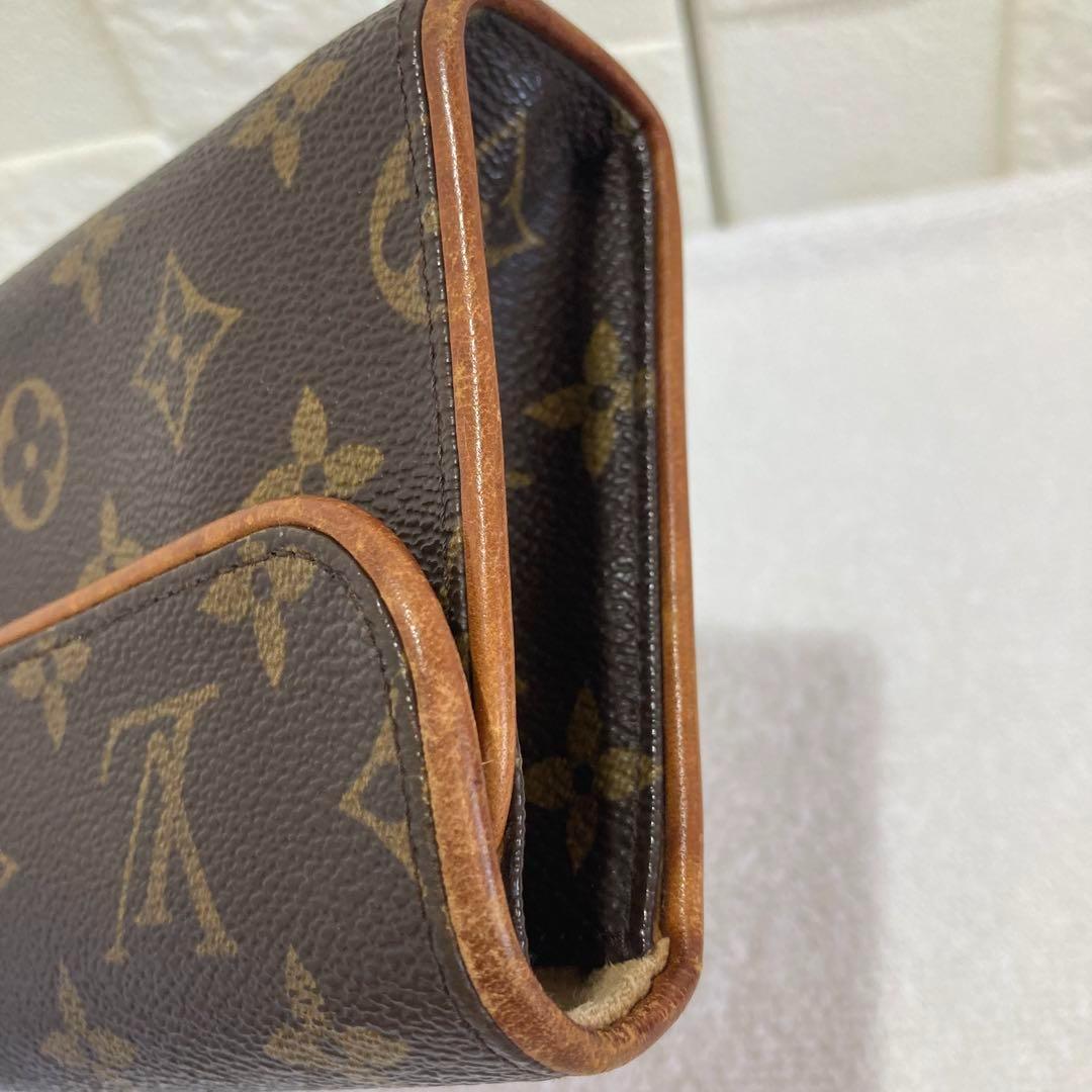 ルイヴィトン　ポシェット　ウエストポーチ　モノグラム