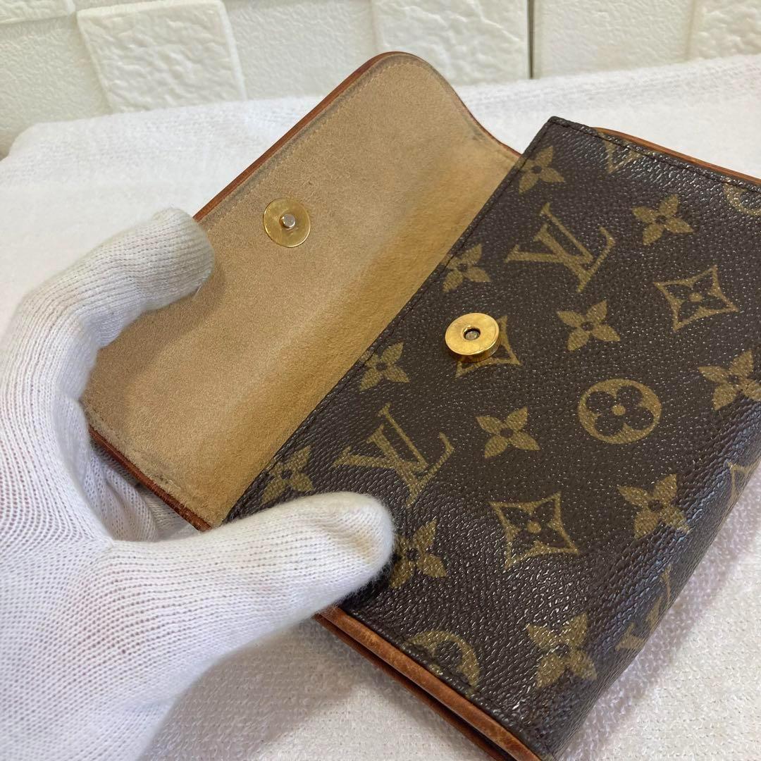 ルイヴィトン　ポシェット　ウエストポーチ　モノグラム