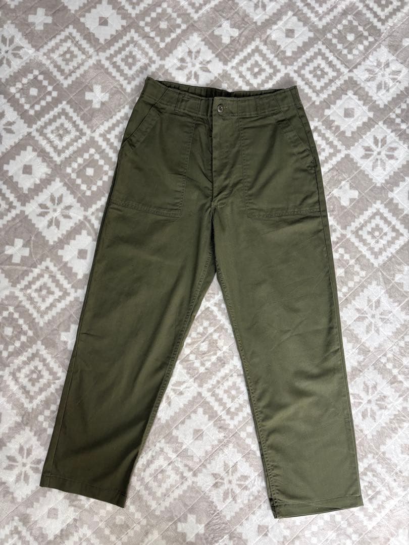 80sヴィンテージUSミリタリーベイカーパンツ美品