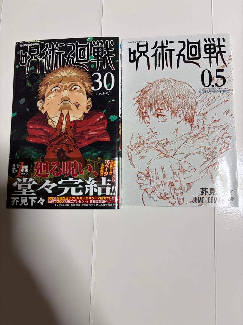 呪術廻戦 漫画 ０巻～30巻＋0.5巻 全巻セット