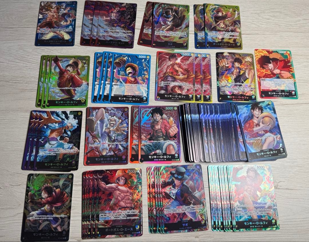 ワンピースカード セブンイレブン リーダー プロモ セット まとめ売り