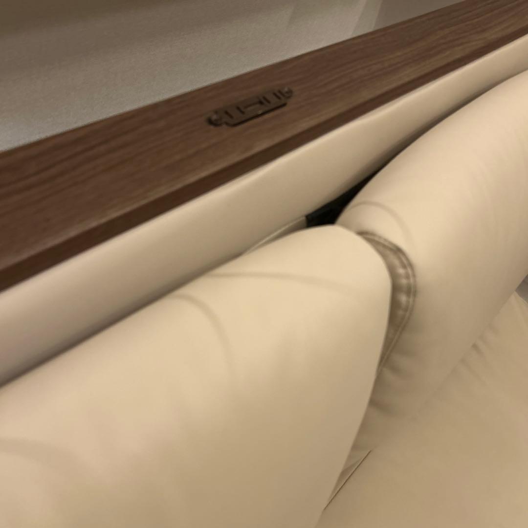 【わたなべ】①ニトリ リビングダイニングソファセット カウチソファ