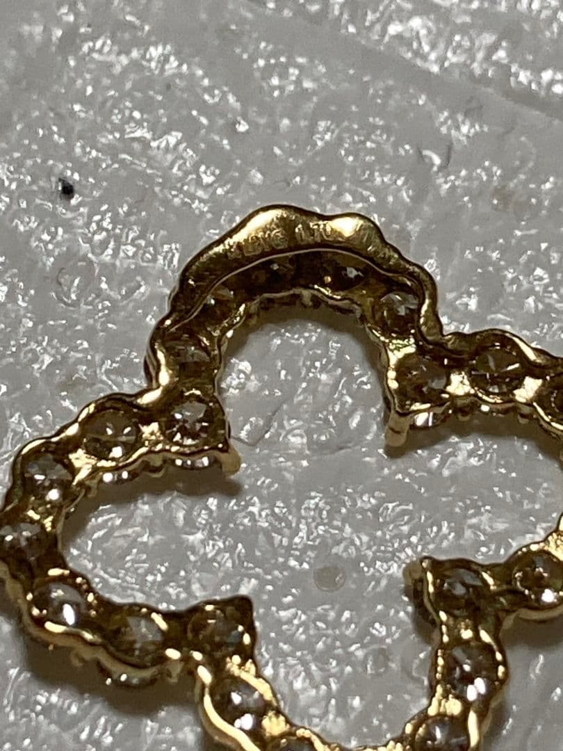 K18 ダイヤモンド ネックレス トップ 0.70カラット