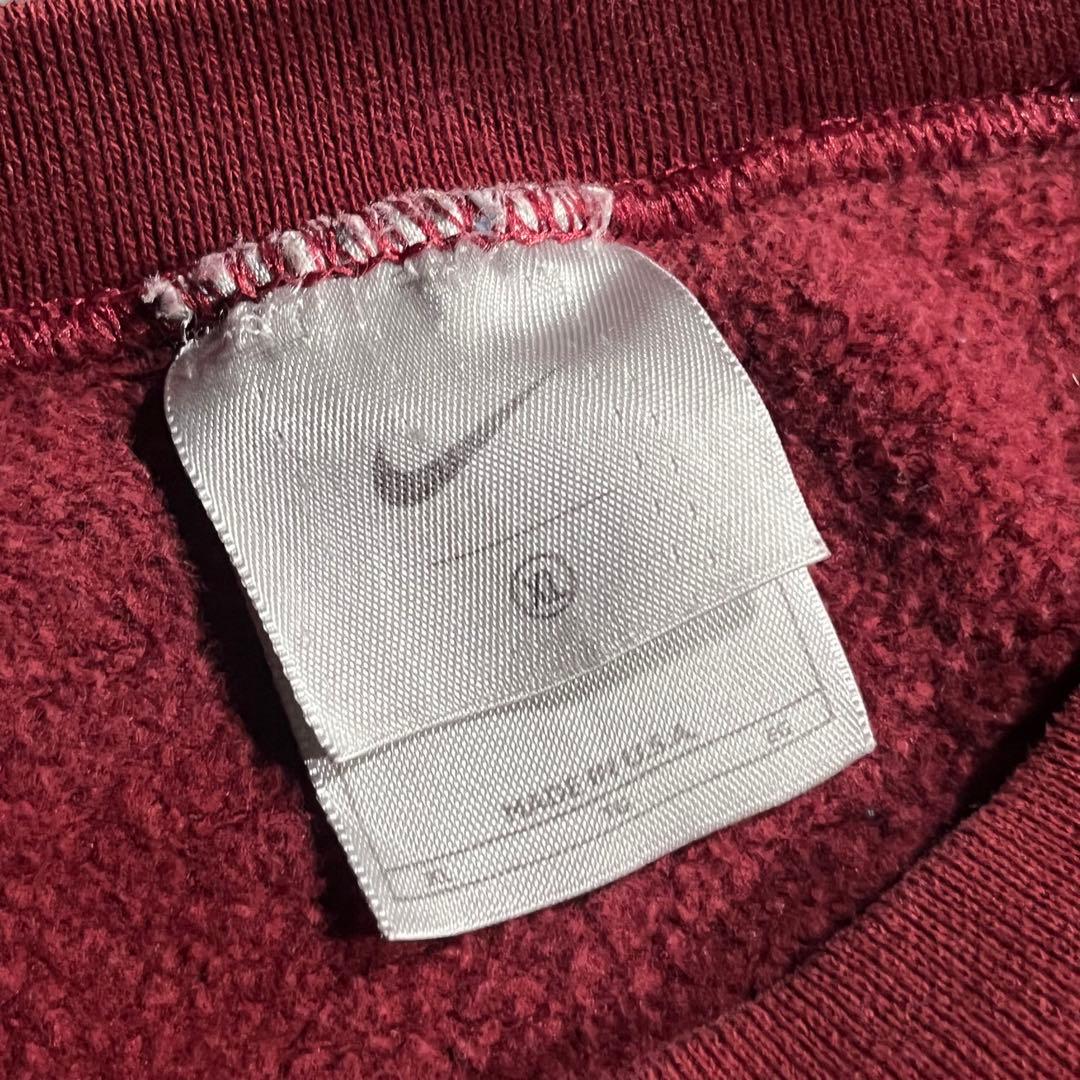 90s NIKE USA製 ☆bone paint☆ ペンキ スウェット 刺繍