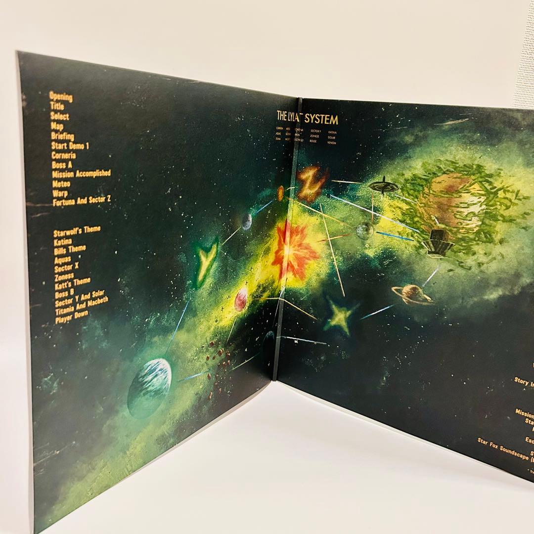スターフォックス64 サウンドトラック LP ゲーム レコード