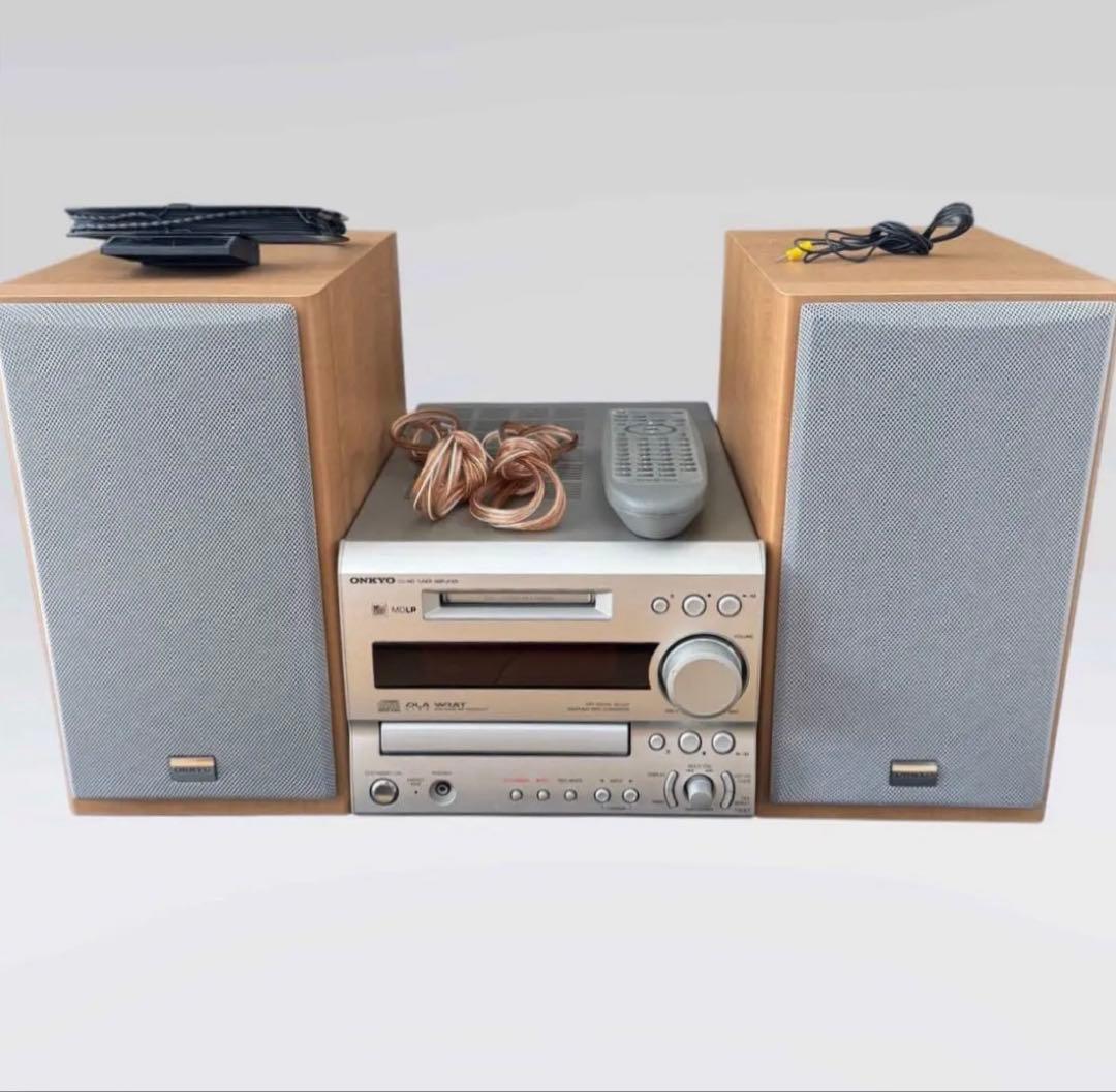 ONKYO FR-X7 CD/MDコンポ ＋ D-SX7 スピーカーセット