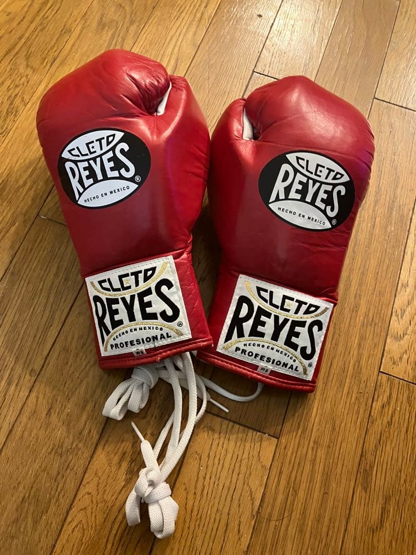 CLETO REYES ボクシンググローブ 赤　8oz 井上尚弥