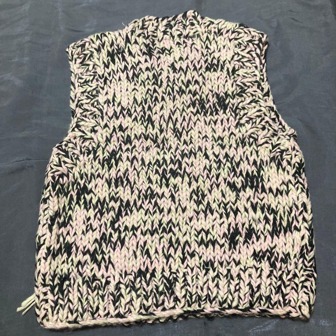 GANNI ニットベスト 星型ロゴ