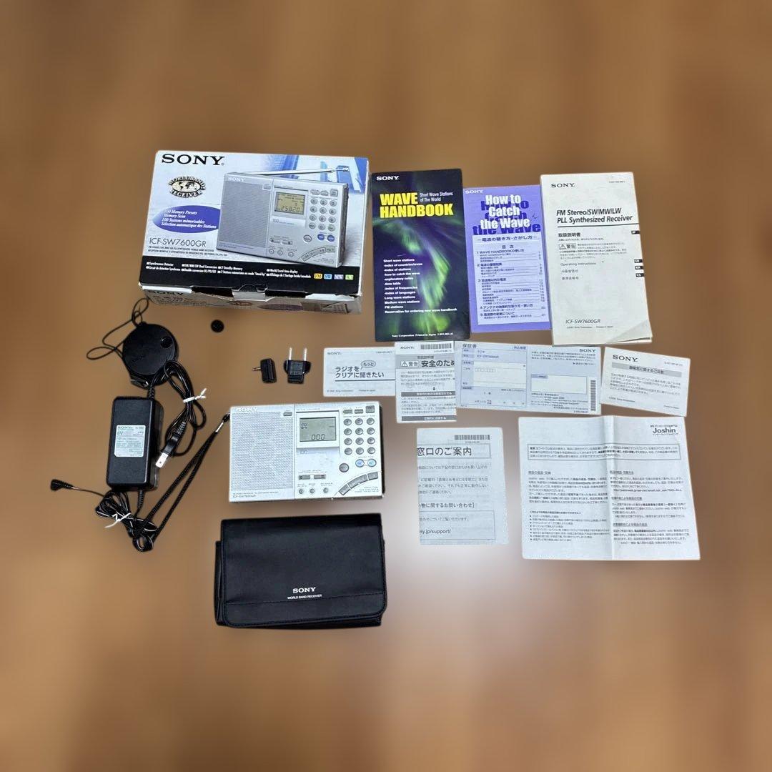 SONY ICF-SW7600GR 短波ラジオ