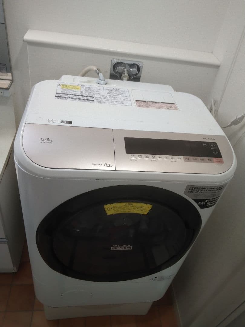 2019年製 日立 ビッグドラム BD-NV120CR 12kg/6kg 右開き