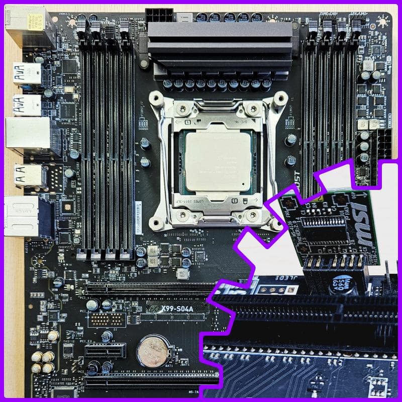 i7 5820k+MSI X99+グラボ+MSI TPM 2.0